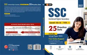 SSC CHSL Tier 1  10+2  25 Practice Sets | Include Solved Papers 2025 | GK Publication