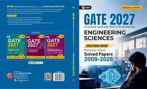 GATE 2027 Engineering Sciences Previous Years Solved Papers 2009-2026 | GK Publication