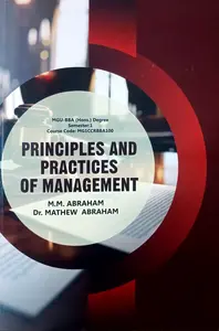Principles And Practices Of Management | MGU -BBA ( Honours) | Semester 1 | MG University