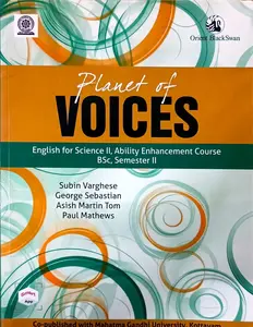 Planet Of Voices | English For Science II ,Ability Enhancement Course B.Sc | Semester 2 | MG University