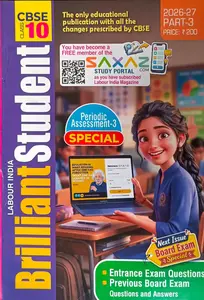CBSE Class 10 Brilliant Student Part 3  2026-27 | Labour India
