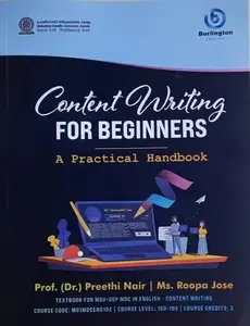 Content Writing For Beginners | A Practical Hand Book Text Book For MGU-UGP MDC In English  Semester 1 | MG University