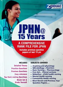 JPHN 15 Years Junior Public Health Nurse | Rank File 2025 New Edition | Zodiac
