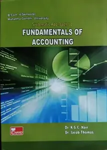 Fundamentals Of Accounting B.COM Semester 5 M.g university