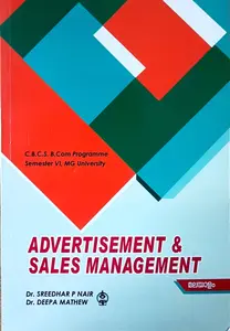Advertisement and Sales Management (Malayalam) B Com Semester 6 | MG University