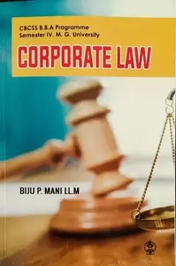 Corporate Law BBA Semester 4 MG University