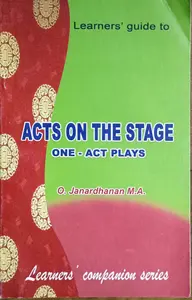 Acts On Stage One Act Play Guide | Semester 5 | MG University