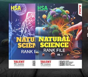 HSA Natural Science Rank File Vol 1 & 2 | Latest Edition 2025 | Talent Psc Academy