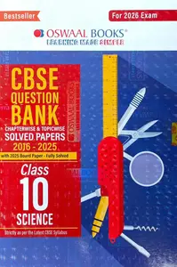 Class 10 - Oswaal Science Question Bank For CBSE Students - For 2026 Exam