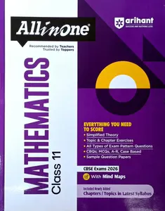 CBSE Class 11 All In One Mathematics Guide 2026 | Arihant 