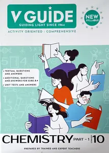 V Guide Chemistry Class 10 New Syllabus (Kerala ) | V Publishers