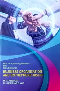Business Organisation and Entrepreneurship | MGU UGP (Honours) | Semester 1 MDC MG1MDCCOM100 | MG University
