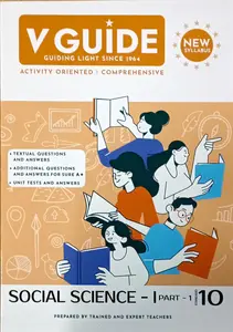V Guide Social Science Class 10 Part 1 Kerala New Syllabus | V Publishers