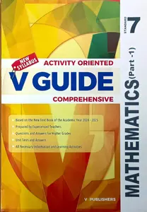 V Guide Mathematics Class 7 Kerala New Syllabus | V Publishers