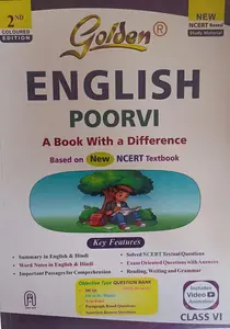 Golden Class 6 English Guide For CBSE Students | Latest Edition 2025-2026