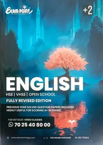 Exam Point Class Plus Two English Kerala Syllabus | 2025