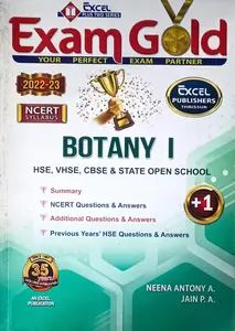 Exam Gold Plus One Botany I | HSE,VHSE,CBSE & State Open School