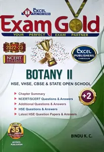 Exam Gold Plus Two Botany II | HSE,VHSE,CBSE & State Open School
