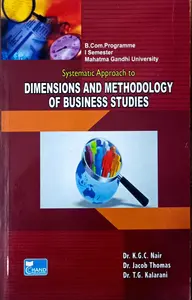Dimensions and Methodology of Business Studies B Com Semester 1 MG University