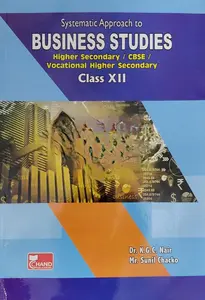  Plus Two - Business Studies - KGC Nair | Higher Secondary/CBSE/VHSE | New Edition