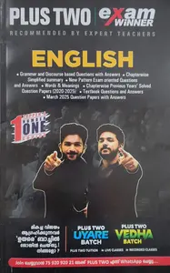 Exam Winner Plus Two English | NCERT Syllabus | 2025-26