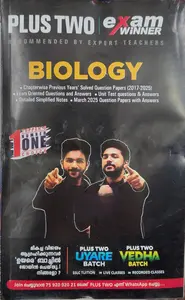 Exam Winner Plus Two Biology NCERT Syllabus | 2025-26