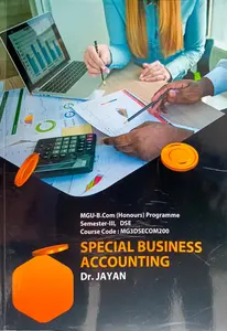 Special Business Accounting | MG University New Syllabus 2024