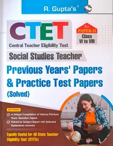 CTET Social Studies Teacher Previous Years Papers And Practice Test Papers (Solved) 2025-26 | Ramesh Publishing House