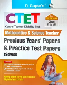 CTET Mathematics And Science Teacher Paper 2 | Previous Years Papers And Practice Test Papers 2025-26 | Ramesh Publishing House