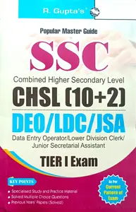 SSC Combined Higher Secondary Level Tier 1 (10+2) 2025-26 | Rmesh Publishing House 