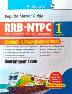 RRB Ntpc Recruitment Exam 1st Stage CBT  2025-26 | Graduate & Undergraduate Posts | Ramesh Publishing House