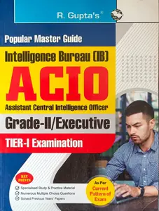 Intelligence Bureau  Tier 1 Examination 2025-26 | Grade 2 | Executive  | Ramesh Publishing House
