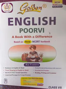 Golden Class 7 English For Cbse Students | Latest Edition 2025-2026