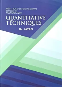 Quantitative Techniques BCA Semester 3 (Honours) | New Syllabus MG University
