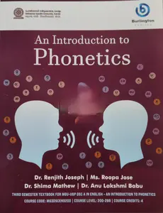 An Introduction To Phonetics Text Book For MGU-UGP | Semester 3 MG University