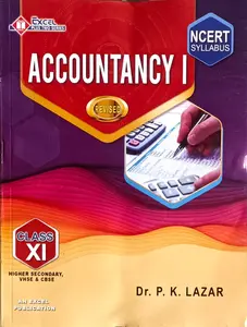 Plus One Excel Accountancy I NCERT Syllabus Based | 2025