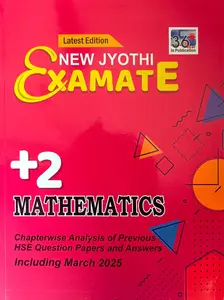 Examate Plus Two Mathematics | HSE Previous Questions & Answers | 2025-26