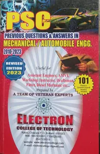 PSC Mechanical Automobile Engineering Previous Questions & Answers | Electron Latest
