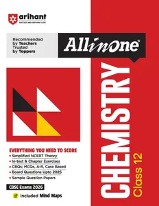 CBSE All In One Chemistry Class 12 Exam 2026 : Arihant Publication