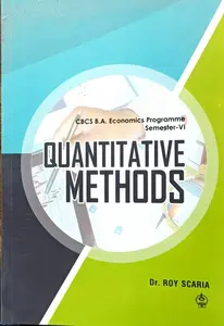 Quantitative Methods BA Economics Semester 6 CBCS | MG University