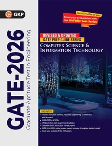 GATE 2026 : Computer Science & Information Technology – Study Guide | 3100+ MCQs & NTQs | Inside Solved Paper 2023-2025 | MSQ Question Bank | GATE Prep Guid