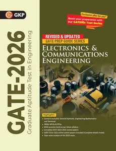 GATE 2026 : Electronics & Communication Engineering - Study Guide | 2800+ MCQs, NTQs, MSQ Question Bank | Includes GATE Solved Papers 2023-25