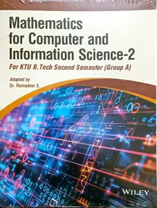 Mathematics For Computer And Information Science-2 For KTU B.Tech Semester 2 | Wiley