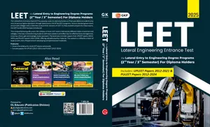 LEET Lateral Engineering Entrance Test 2025 | Engineering Degree Programmes Semester 3 | GK Publication