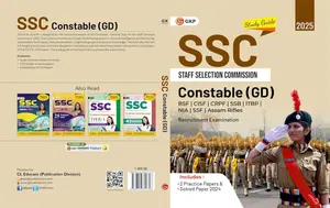 SSC Staff Selection Commision Constable (GD) Study Guide | BSF,CISF,CRPF,SSB,ITBP,NIA,SSF | GK Publication