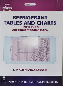 Refrigerant Tables And Charts | Including Air Conditioning Data | C P Kothandaraman