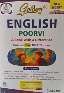 Class 8 Golden English  | New Ncert Based Study Material | New Age International