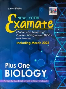 Examate Plus One Biology Kerala Syllabus Latest Edition | New Jyothi