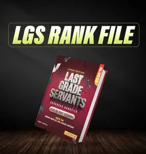 Last Grade servants LGS 2025 Rank File | Lakshya Publication