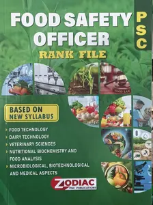 Food Safety Officer Rank File Latest Edition Based On New Syllabus | Zodiac Publication